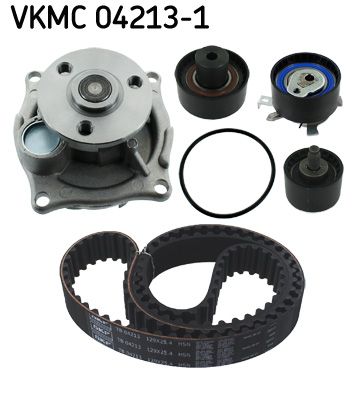 SKF Wasserpumpe + Zahnriemensatz (VKMC 04213-1) Thumbnail